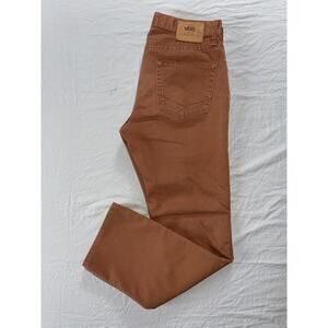 Vans Van Engelen V56 Standard Stretch Denim Skate Jeans. Burnt Orange, 30X27.5.